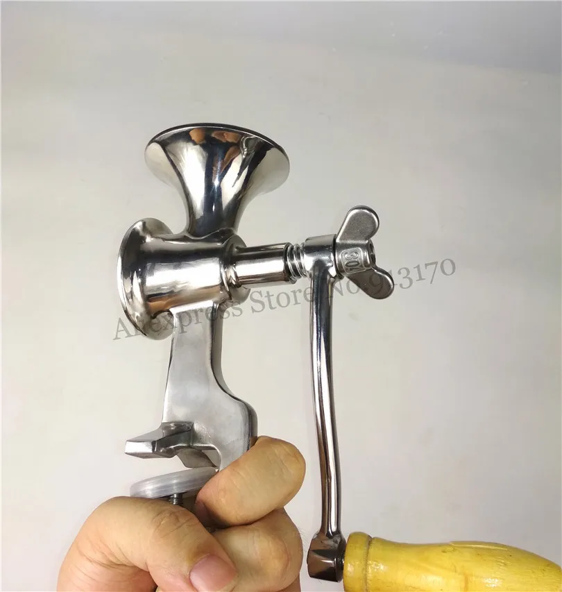 

Manual Grinding Miller Corn Flour Mill Machine Coffee Bean Grinder Stainless Steel