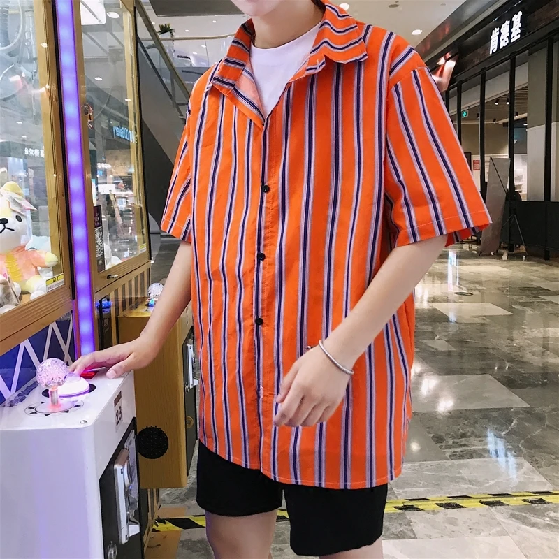 Новинка весна лето 2018 Модная хлопковая повседневная классическая рубашка в