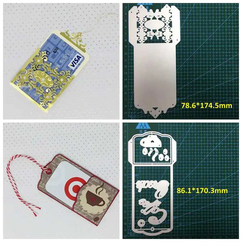 Полезный набор карт металлические Вырубные штампы фотоальбом тиснение ремесла