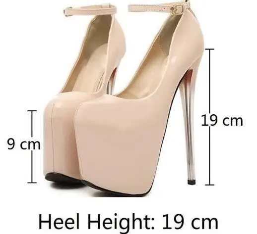 Crossdresser/Большие размеры: 34-43, весна-осень, 22, 19, 16 см, высокий тонкий каблук, пикантные лакированные кожаные Клубные туфли-лодочки женская свадебная обувь туфли на шпильке