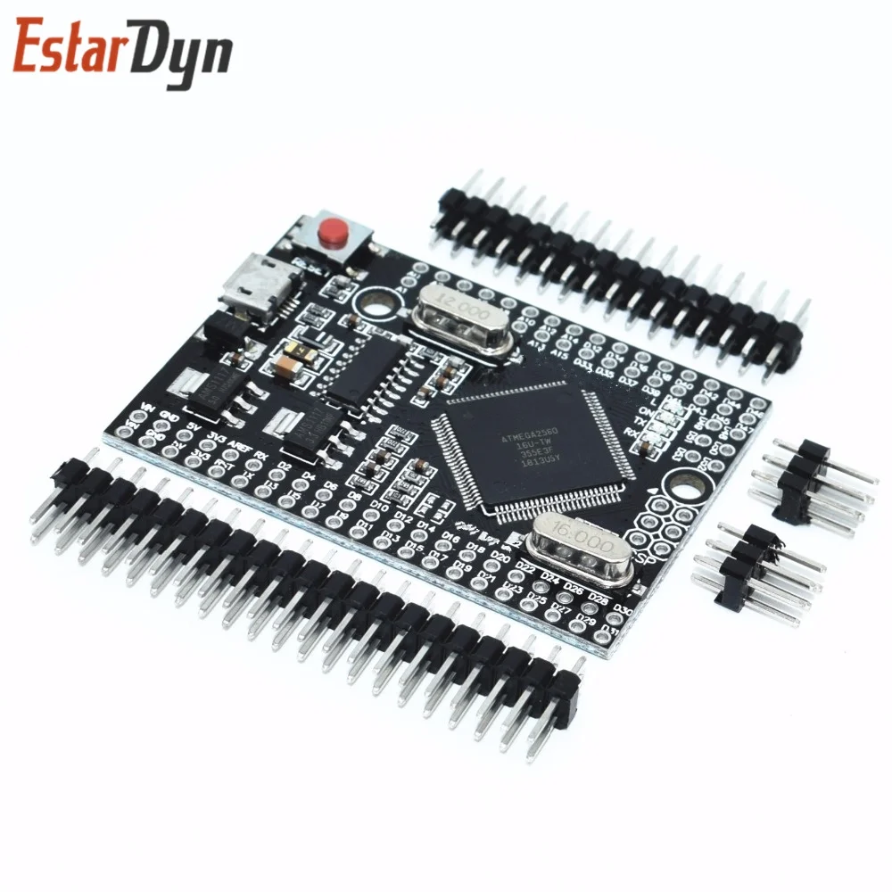 MEGA 2560 PRO встроенный CH340G/ATMEGA2560-16AU чип с штыревыми наконечниками совместимый для Arduino Mega2560