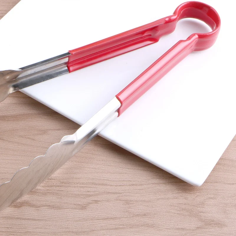 Лидер продаж Нержавеющая сталь Принадлежности для шашлыков Щипцы Салат Хлеб