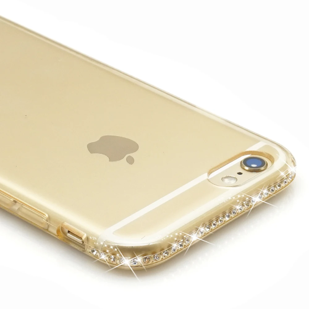 С местом для хранения Coque iPhone5 пайетками iPhone 5 S 5S SE чехол со стразами Мягкий