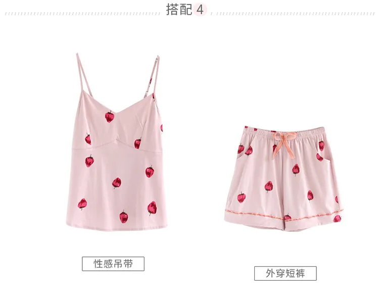 

Fdfklak 7 PCS Pajamas Set Women Long Sleeve Spring Autumn Pijamas Sets Casual Cotton Sleepwear Home Pajama Pyjama Femme