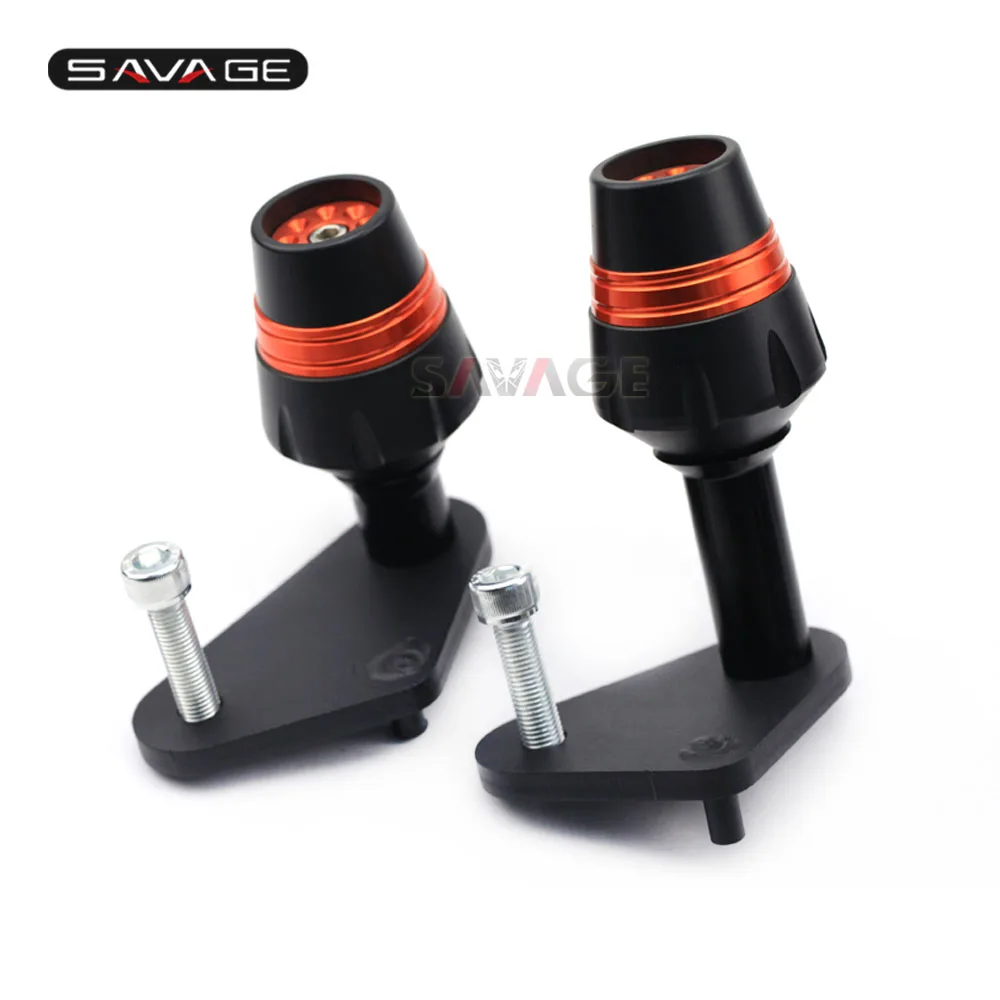 Orange Рамка Ползунки Крушение протектор для YAMAHA XJ6 DIVERSION XJ6N 2009-2013 аксессуары для мотоциклов защита от падения мотоцикл Motos - Цвет: Orange