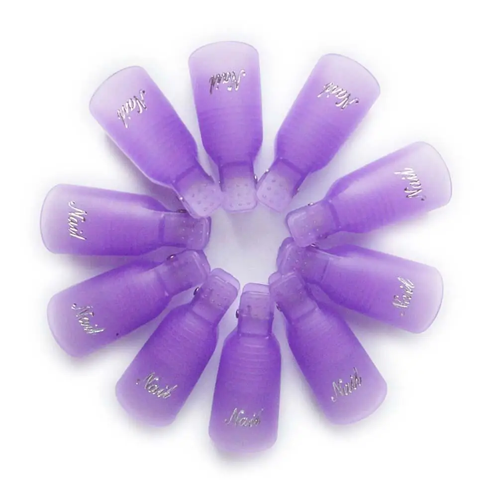 10 шт. Профессиональный лак для ногтей УФ-гель удаления обертывания дизайн