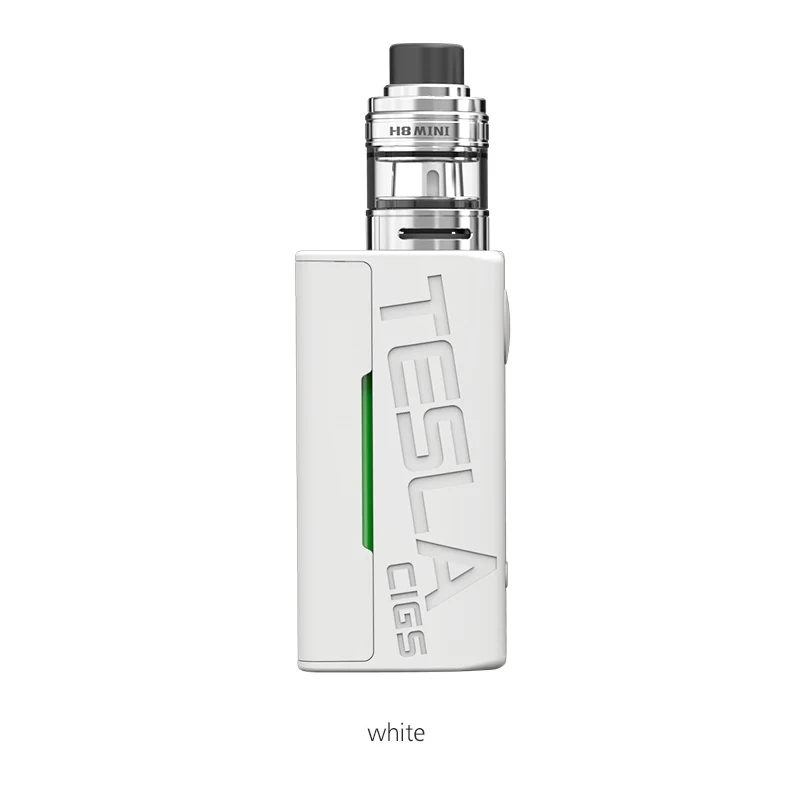 Оригинал Тесла Уай 85 Вт комплект Mod Vape электронная сигарета с H8 мини Tank 2 мл Teslacigs