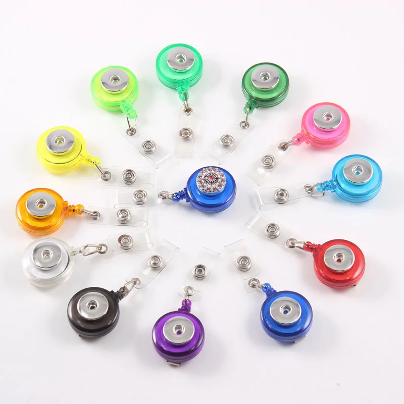 12 видов цветов для выбора выдвижной лыжный пропуск ID карты держатель Бейджа