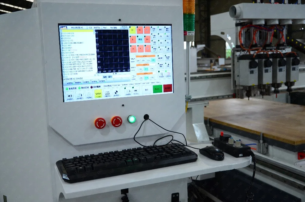 Горячий стиль дерево ремесло Гравировальный станок CNC маршрутизатор мульти
