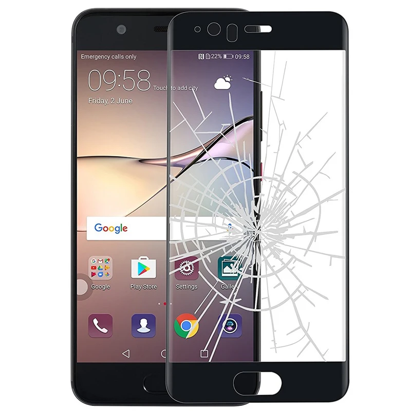 Закаленное стекло для huawei P10/P10 Lite/P10 Plus Full Film Cover screen Protector Pelicula de vidro Cristal Templado Verre