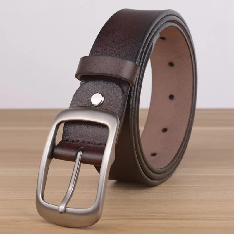 Мужской ремень из воловьей кожи с пряжкой язычком 2018|luxury brand men belt|luxury beltbelt |