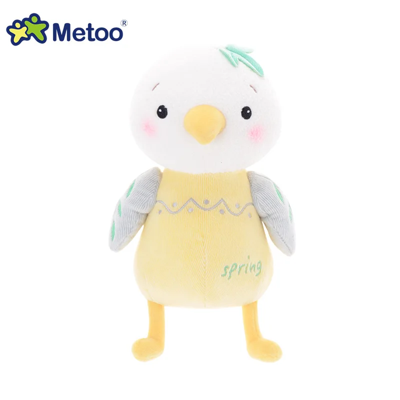 4 22 см Птица Kawaii игрушки в виде животных с плюшевой набивкой мультфильм дети игрушки для девочек Дети День рождения Рождественский подарок кукла Metoo - Цвет: 4