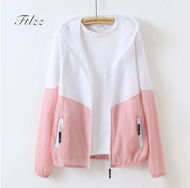 2018 Новинка весны Летняя одежда женские Повседневное с капюшоном Длинные рукава