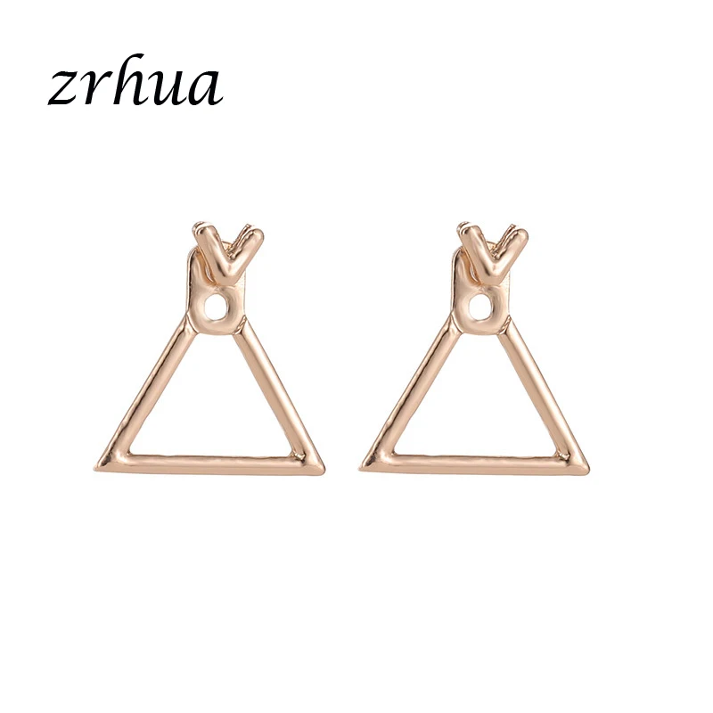 ZRHUA 2018 новые модные брендовые ювелирные изделия женские серьги-гвоздики для