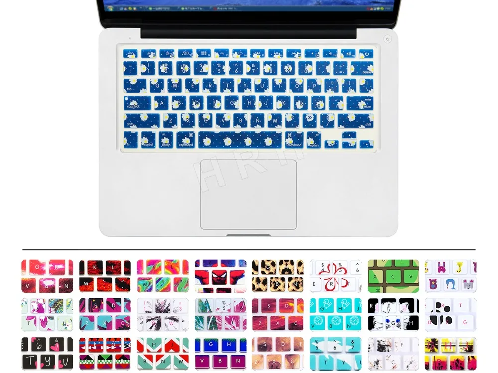 Клавиатура для ноутбука Защитная пленка всех Apple Macbook Pro Air Retina 13 15 17 1 шт. синий