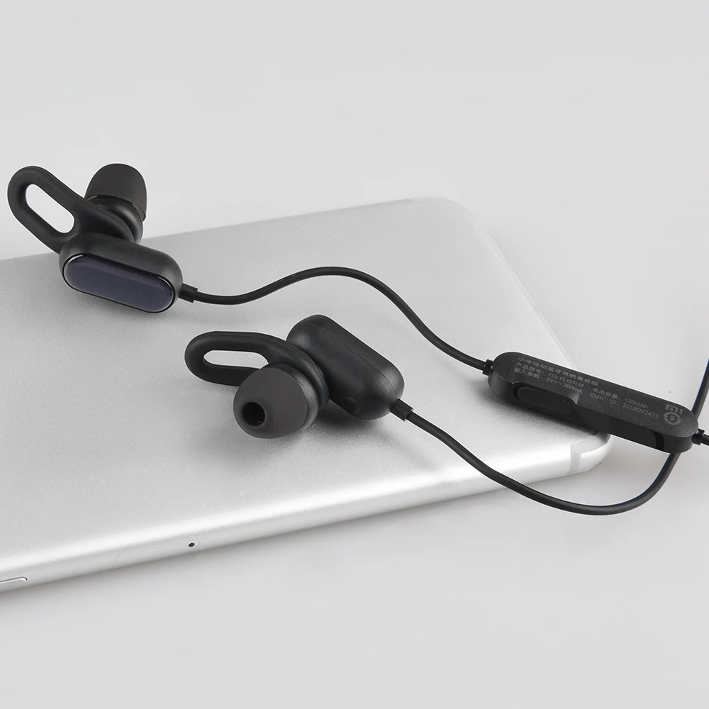 Оригинальные Беспроводные спортивные bluetooth наушники Xiaomi IP4X Youth Edition с микрофоном