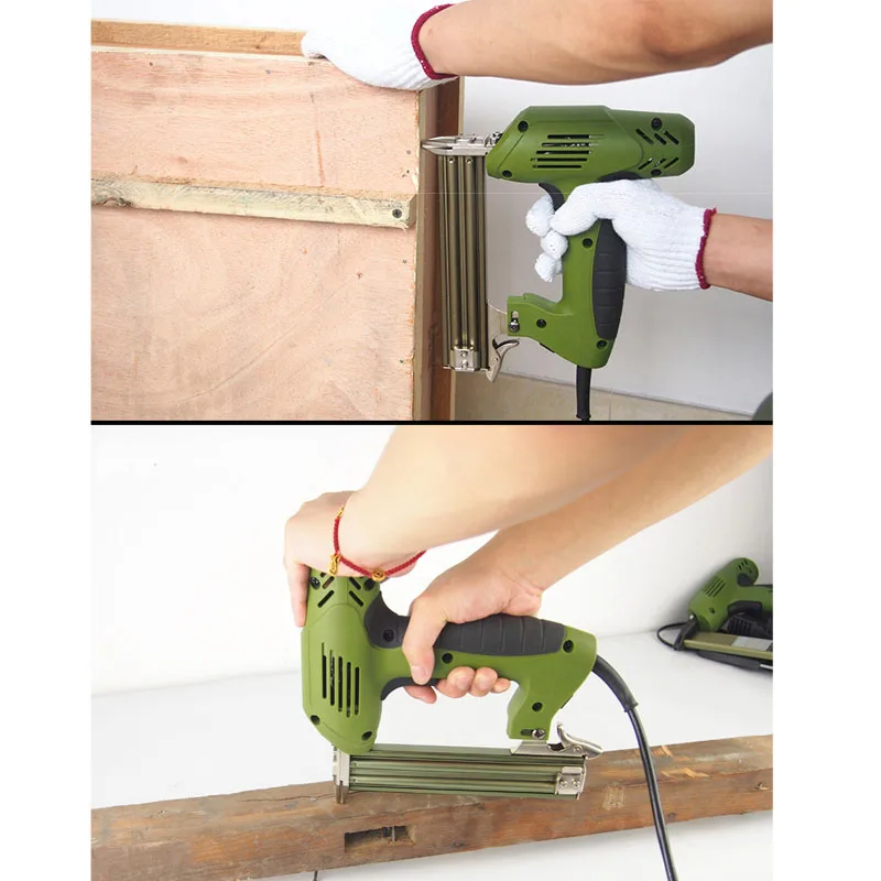 2 в 1 электрический степлер с 220 гвоздями 400 В|electric stapler gun|staple gun electricstaple |