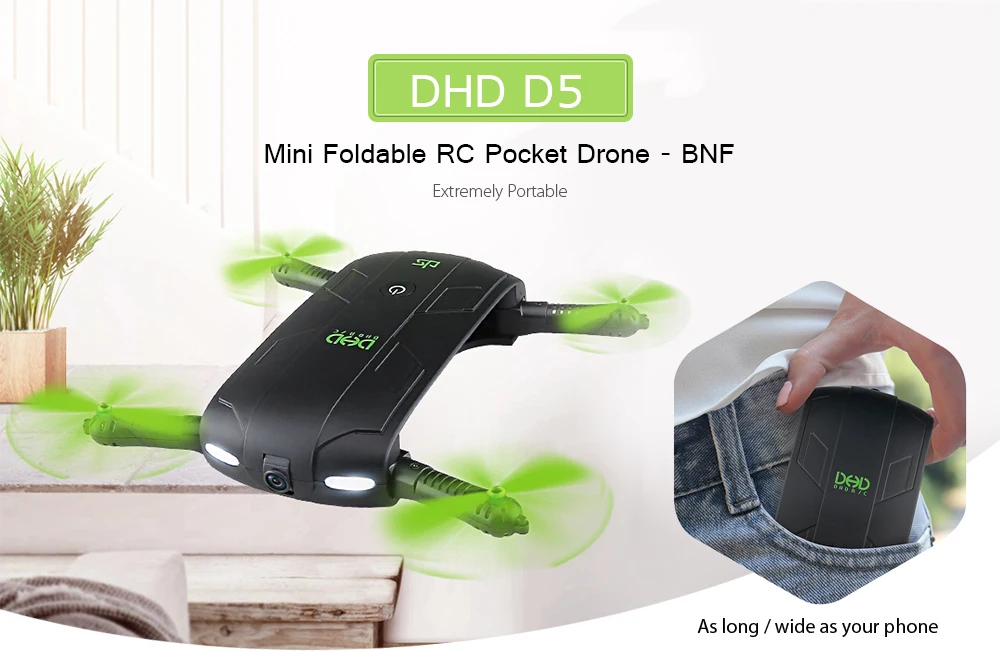 Мини складной RC Карманный Дрон WiFi FPV 0.3MP камера дроны g-сенсор режим Waypoints RC Квадрокоптеры VS JJRC H37 523