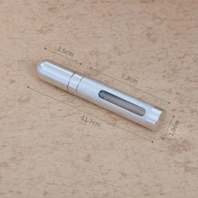 売却 Dhl 500 ピース/ロット 12 ミリリットル詰め替えポータブル香水瓶 & 旅行アルミスプレーアトマイザー空の香水瓶