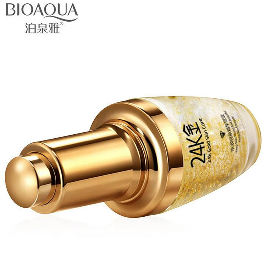 Уход за кожей Pure 24K Gold Essence дневной крем против морщин лица старения отбеливание