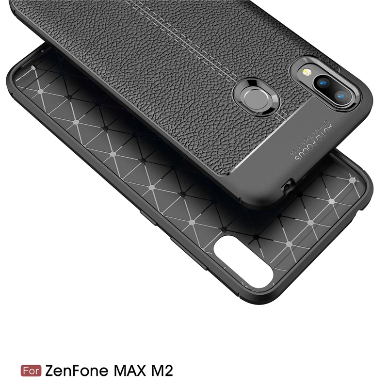 Чехол для Asus ZenFone Max (M2) ZB633KL Силиконовый прочный мягкий дизайнерский чехол из ТПУ M2