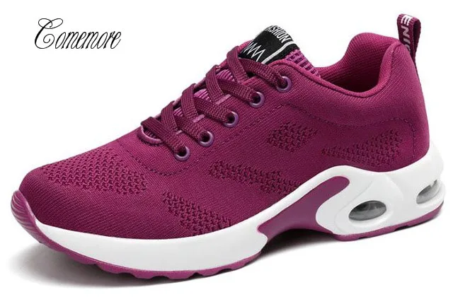 Comemore New Winter and Spring Running Shoes For Women Size 35-40 Sneakers Woman Sport Pink zapatillas deporte mujer | Спорт и