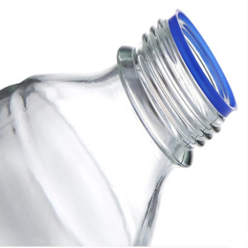 4 шт. флакон с реагентом синей крышкой винтом обычное стекло емкость 100 мл флаконы