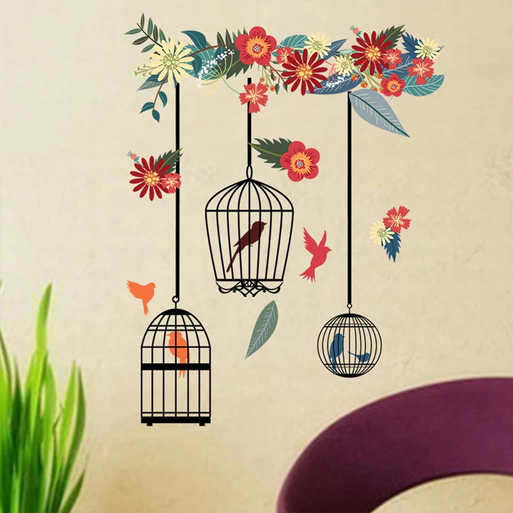 Водонепроницаемый декор для гостиной спальни цветок съемный дом сделай сам