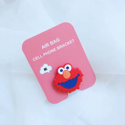 Sesame Универсальный кронштейн-подставка для телефона, расширяющаяся подставка, растягивающийся держатель для телефона, милая мультяшная подставка для iphone 6s 7 8 X XS - Цвет: Sesame