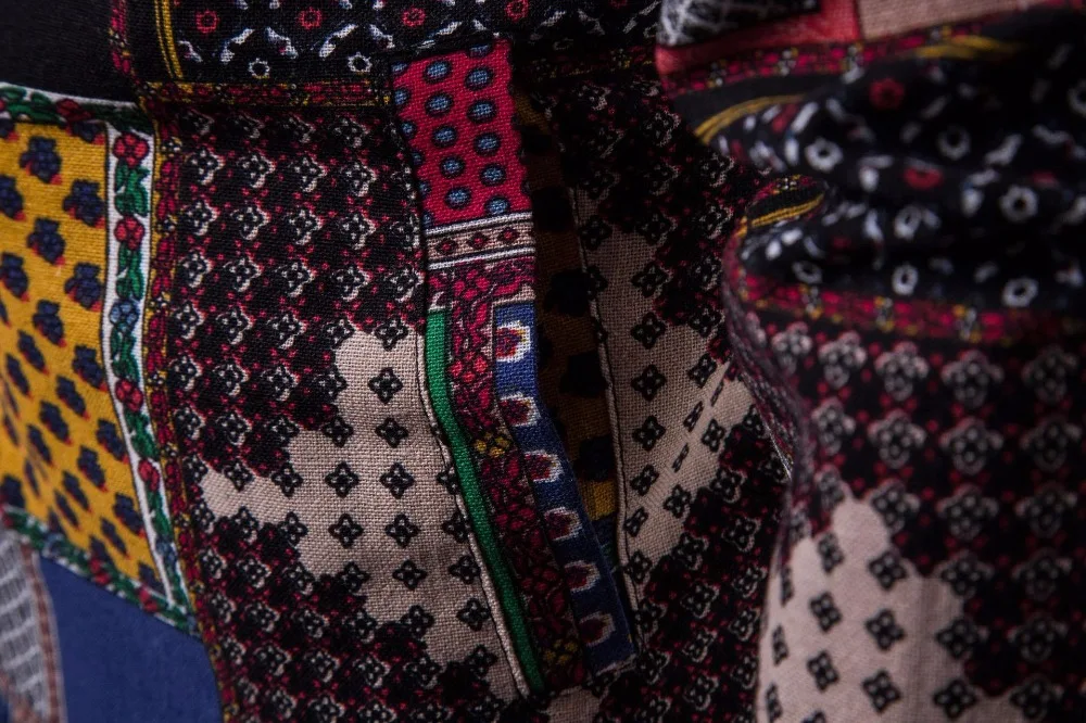 spring Fashion Linen Jacket Men Hip Hop Large Size Pilot Bomber printing Jacket Coat Men's Printing Jackets EUR Size S-2XL