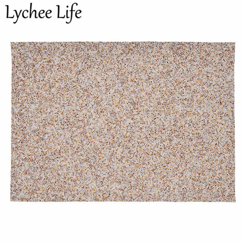 4 Lychee Life A5 плотная блестящая искусственная кожа ткань красочные 21x15 см искусственная ткань DIY ручной работы швейная одежда аксессуары - Цвет: 4