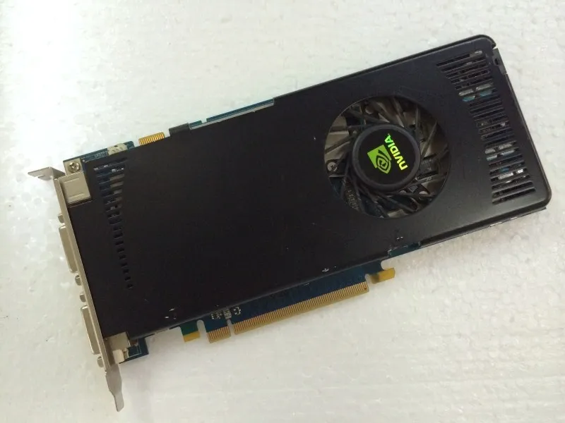 Используется Nvidia GeForce 9800GT 112 затенение единиц 256 бит настольных 9800 GT видеокарта