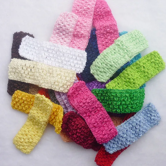 27 шт./лот лидер продаж 1 5 &quotдетские повязки для волос вязаные детские ленты