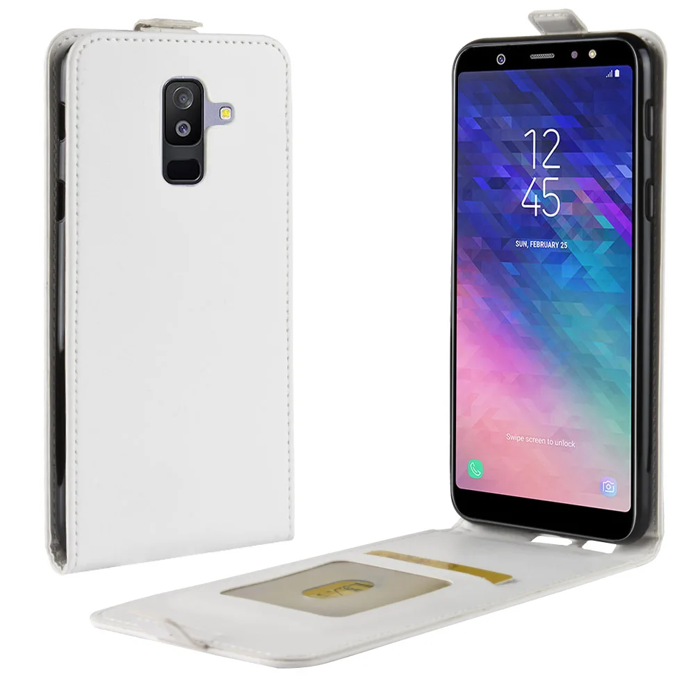 Чехол для samsung Galaxy A6 pu кожаный чехол с магнитной пряжкой защитный чехол для samsung Galaxy A6 Plus A6