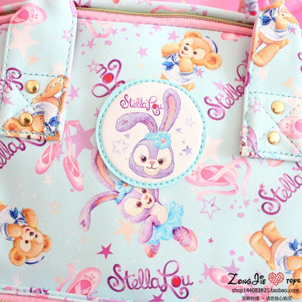Duffy Bear Friends рюкзак Stellalou для детей с рисунком медведя из мультфильма школьная