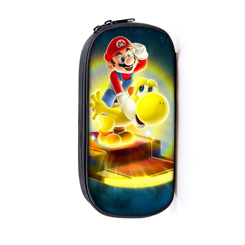Косметический чехол с рисунком Марио/smash bros, сумка для карандашей, сумка для мальчиков и девочек, школьный чехол, принадлежности, пенал - Цвет: qbbsmash21