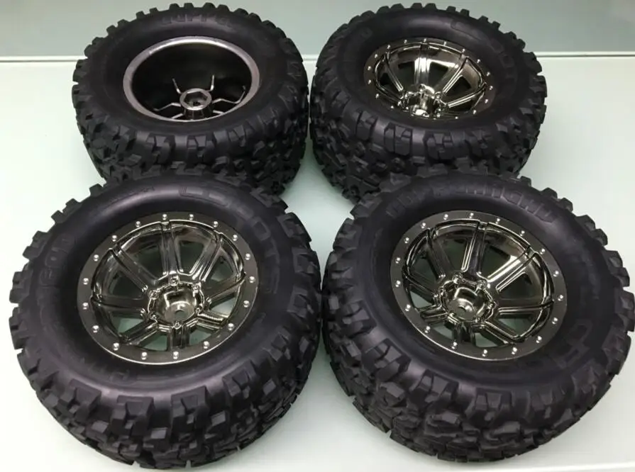 Оригинальный набор шин Arrma 1/10 для kyosho RAGE VEi HPI Savage XS FLUX 4 шт. | Игрушки и хобби