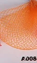 4/"(2 см) высококачественные весенние кринолиновые аксессуары для волос женские обручи для волос кружевные изделия 100 ярдов/партия, 25 ярдов/цвет 4 цвета/лот - Цвет: A008