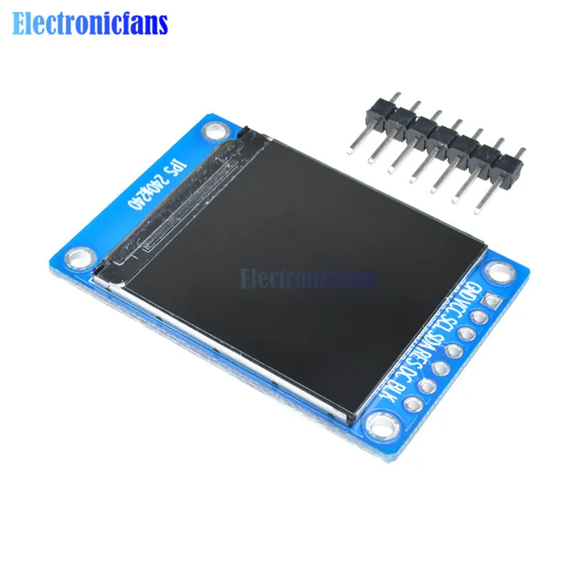 1 3 дюймовый 240*240 IPS экран ST7789 Привод IC SPI связи В напряжение интерфейс полноцветный