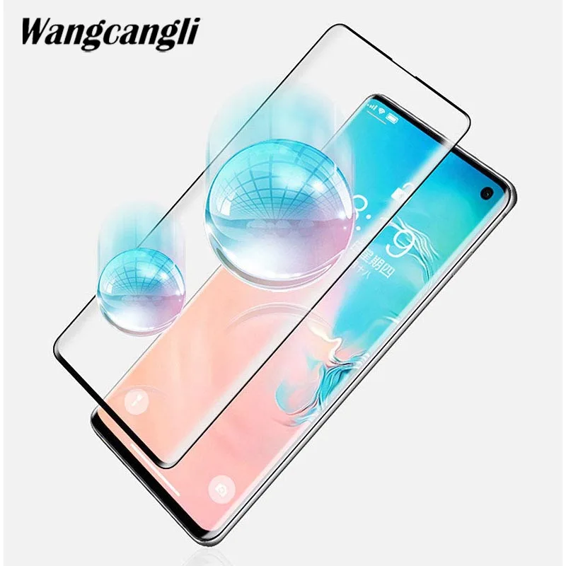 Защитное стекло для Samsung Galaxy s10 plus закаленное s10e 9 h полное покрытие защитное |