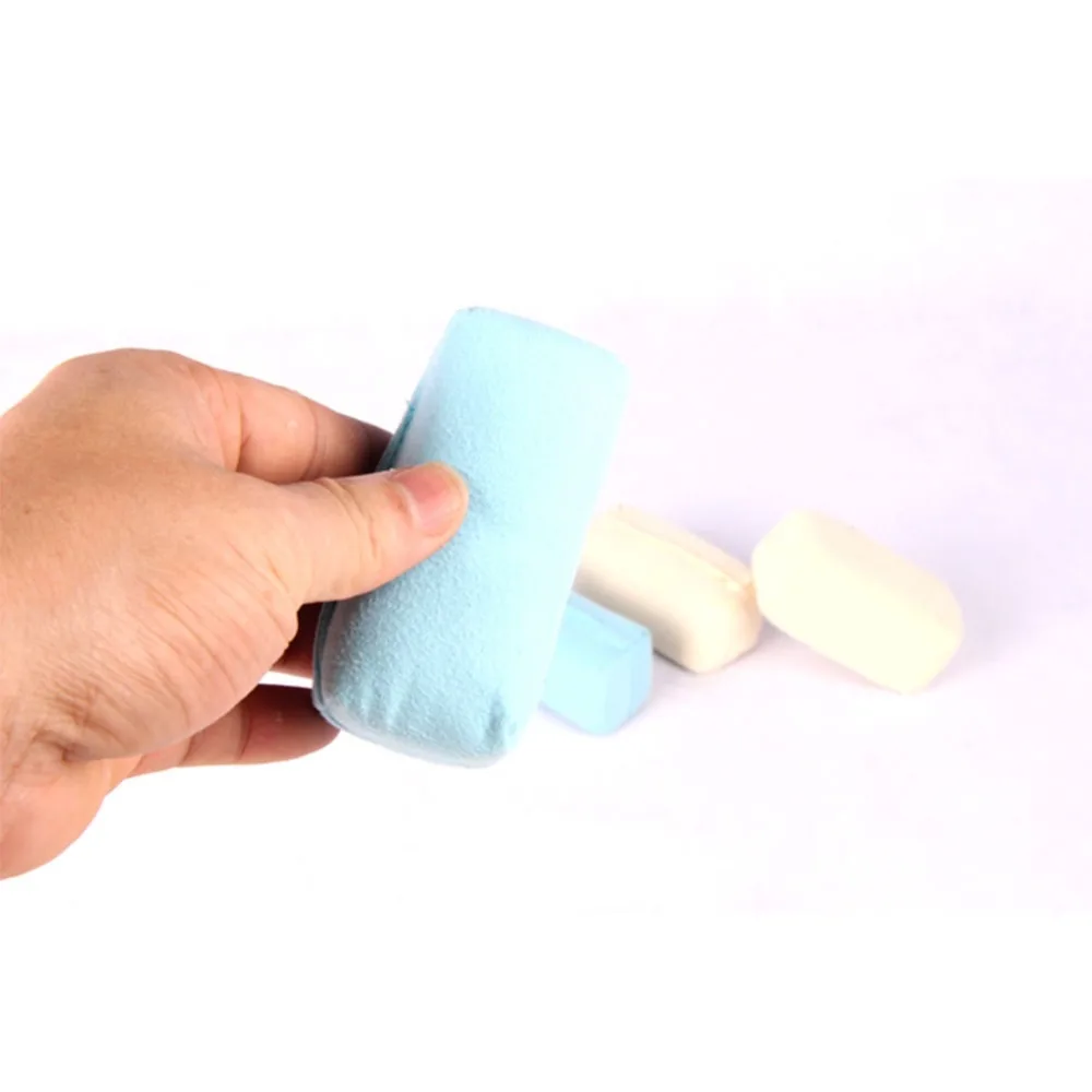 

Car Three-sided Flannel Buff Sponge Polishing Plated Pad Tool Eraser For Rotary DA Polishers