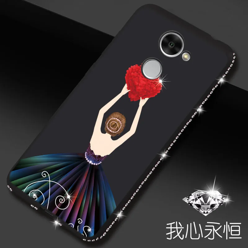 Чехол из ТПУ со стразами 5 для Huawei Y7 Prime Enjoy 7 Plus |