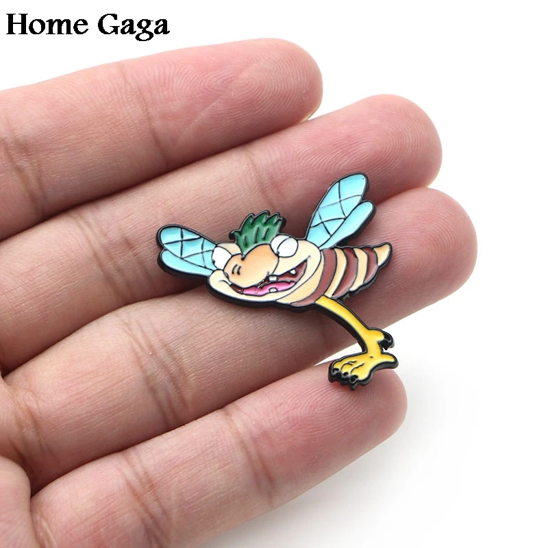 Homegaga ааааа! Настоящие Монстры! Zimbo Krumm втулка цинк галстук булавки одежда броши для мужчин и женщин шляпа Декоративные значки медаль D1327