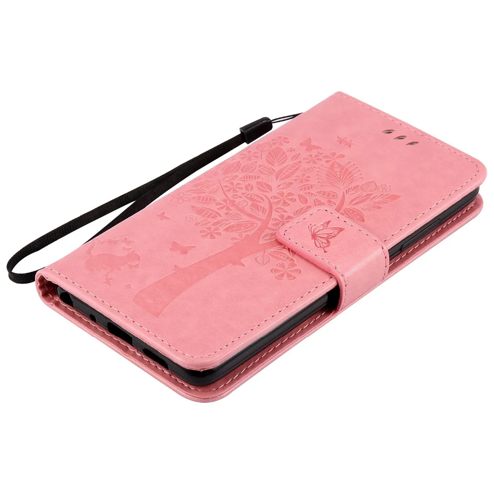 Для Lenovo zuk z2 Pro Чехол для z2pro Coque Fundas 3D Tree Cat Pattern кошелек Магнитный флип чехол