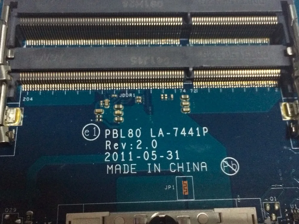 Фирменная Новинка PBL80 LA-7441P REV 2,0 Материнская плата Asus K93SV X93SV X93S материнская плата портативного компьютера с Nvidia GT540M N12P-GS-A1 видеокарта