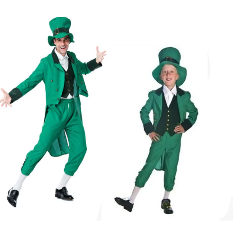 Фото Унесенные призраками Chaming ирландское Lucky сказочный костюм для взрослых на День