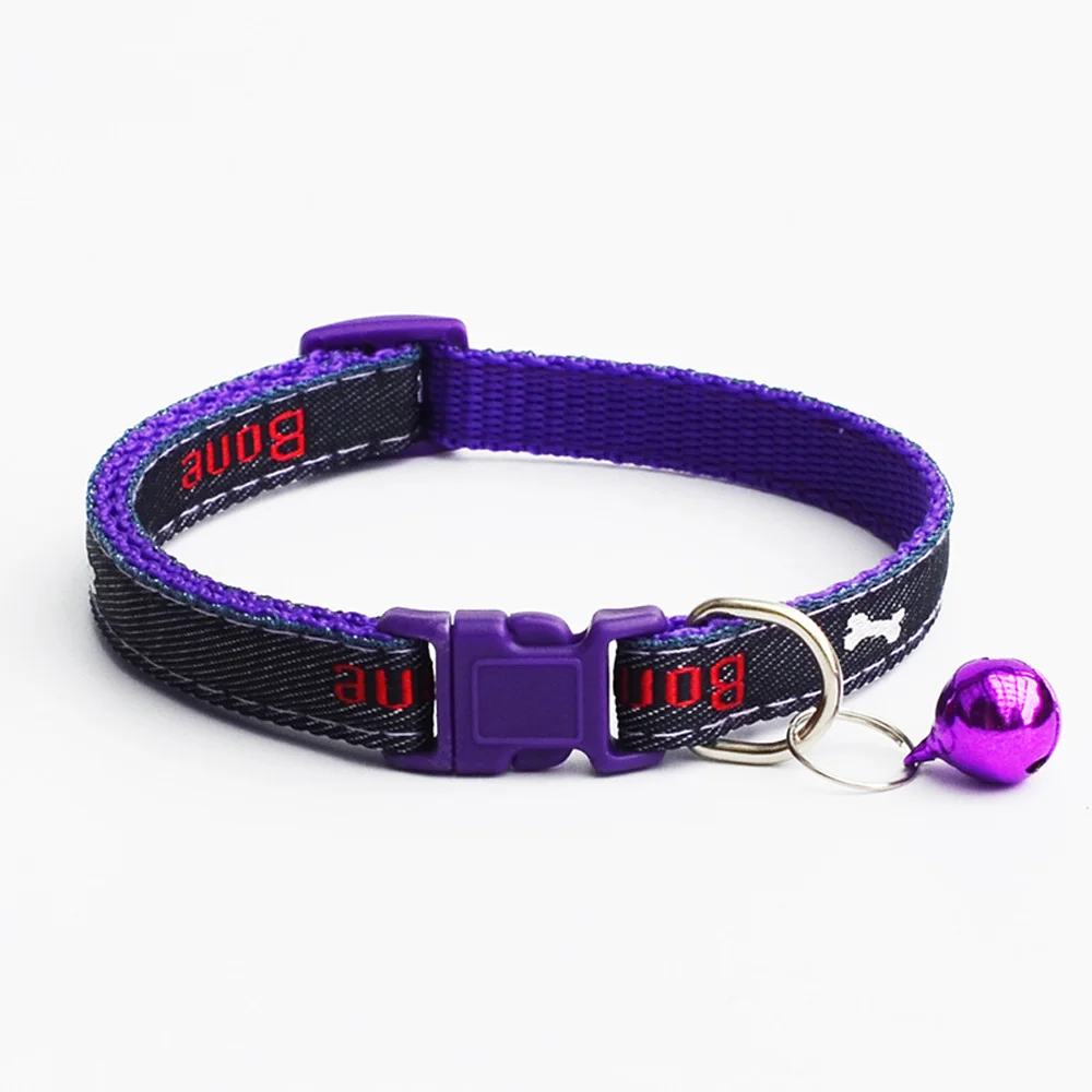 1000 шт./лот новые модные нейлоновые ошейники для маленьких собак ошейник кошек