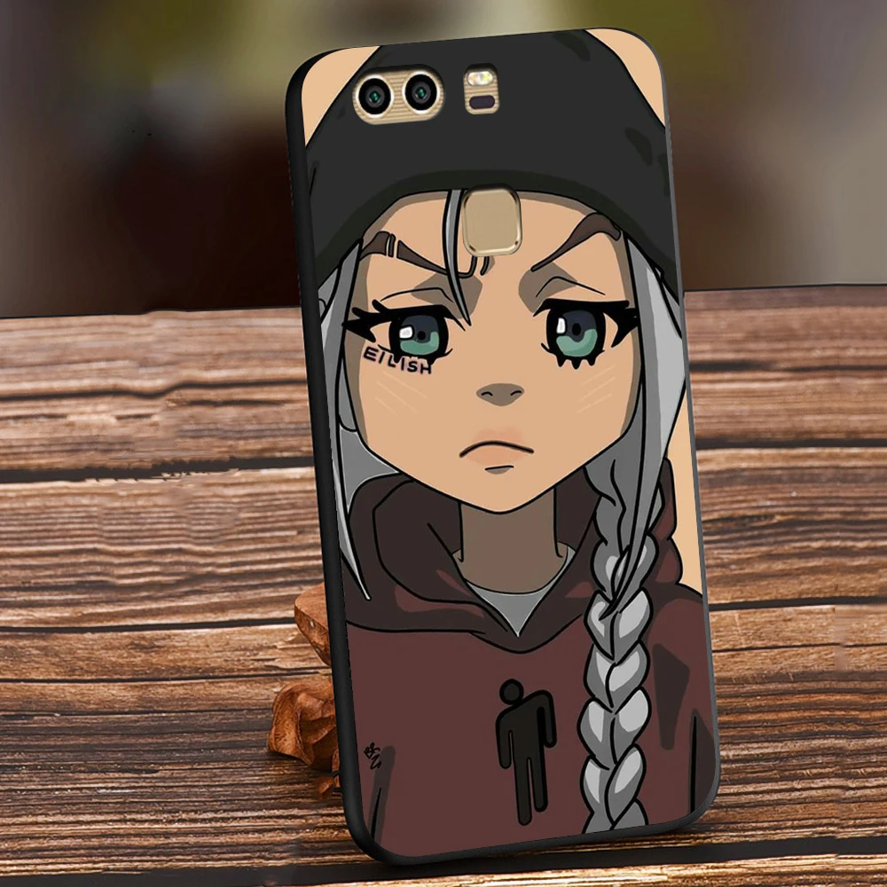 Billie Eilish вы должны увидеть меня в короне чехол для телефона из ТПУ с принтом Huawei P8 p9