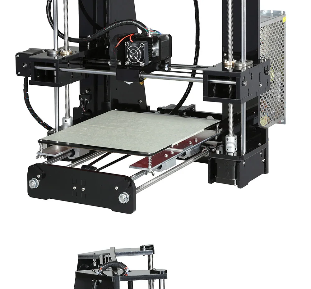 Anet A6 A8 Нормальный/автоматический уровень 3d Принтер Комплект Большой размер Reprap Prusa i3 3d принтер комплект DIY Impresora 3D с PLA нитью Рождество
