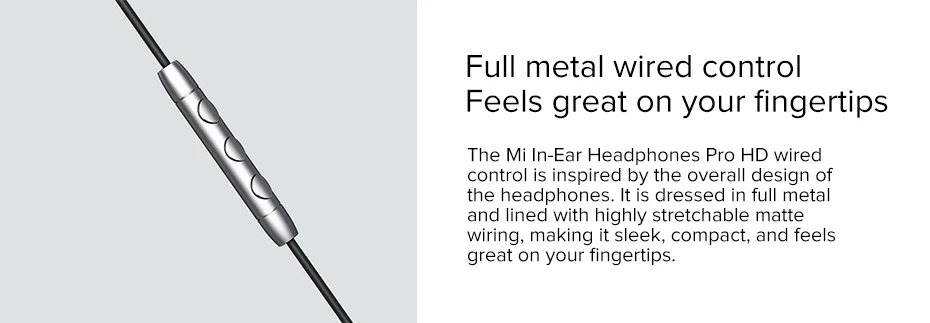 Оригинальные Xiaomi Hybrid наушники Pro HD In-Ear 3,5 мм разъем проводное управление с микрофоном Микрофон Голосовое управление серебро